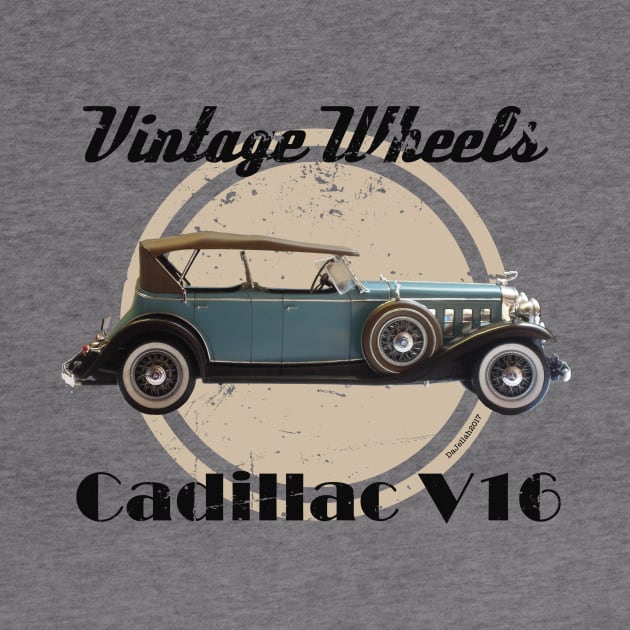 Vintage Wheels - Cadillac V16 by DaJellah